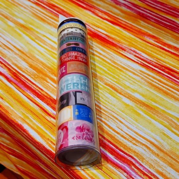 Recollections Other - BARELY USED 12 RECOLLECTIONS WASHI TAPE